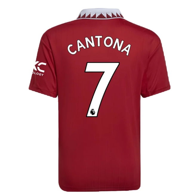 2022-2023 Man Utd Home Shirt (Kids) (CANTONA 7) — Shop Online