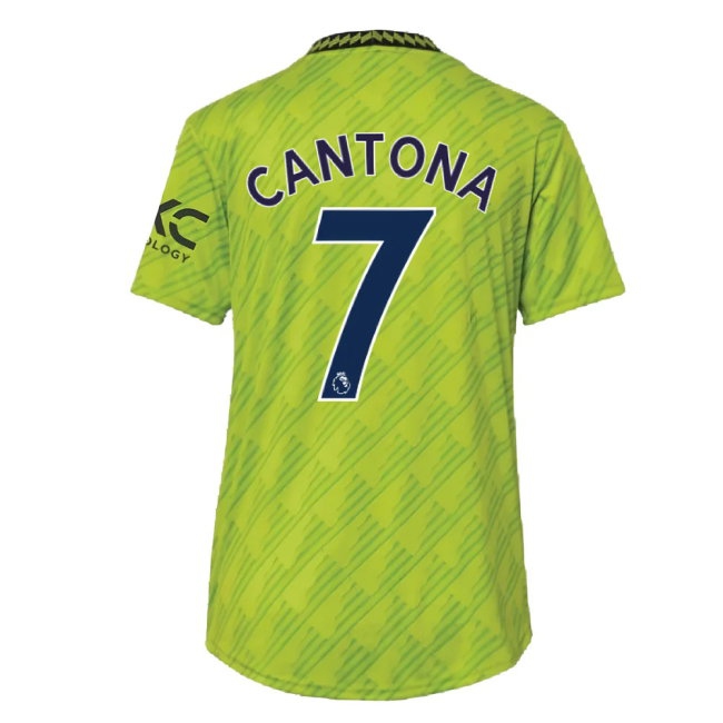 2022-2023 Man Utd Third Shirt (Ladies) (CANTONA 7) — Buy Now