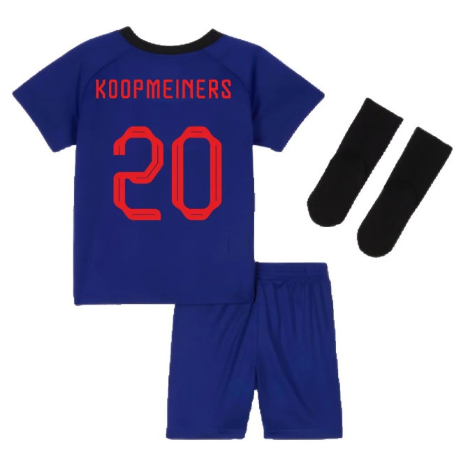 2022-2023 Netherlands Away Mini Kit (Koopmeiners 20) — Buy Online