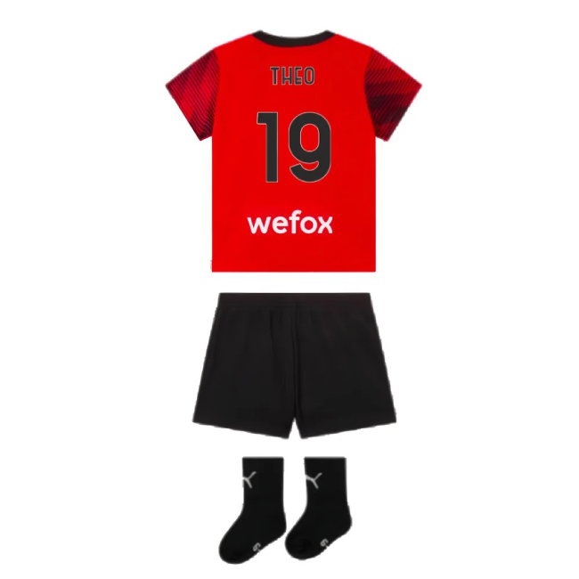 2023-2024 AC Milan Home Baby Kit (Theo 19) — Buy Online