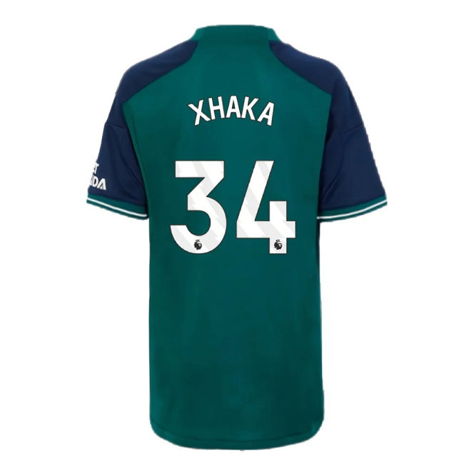 2023-2024 Arsenal Third Shirt (Kids) (Xhaka 34) — Shop Now
