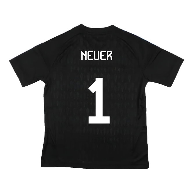 2023-2024 Bayern Munich Goalkeeper Shirt (Black) - Kids (NEUER 1) — Buy Online