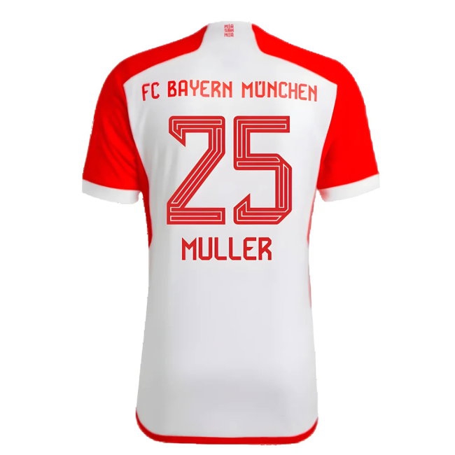 2023-2024 Bayern Munich Home Shirt (Muller 25) — Buy Online