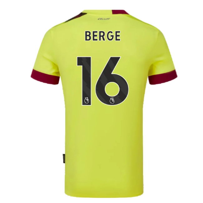 2023-2024 Burnley Away Shirt (Berge 16) — Shop Now
