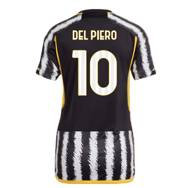 2023-2024 Juventus Home Shirt (Ladies) (DEL PIERO 10) — Shop Now