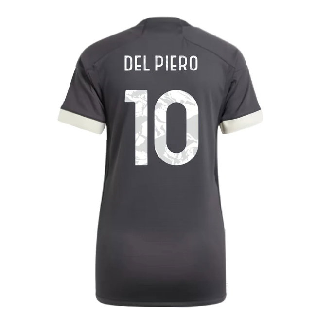 2023-2024 Juventus Third Shirt (Ladies) (DEL PIERO 10) — Shop Online
