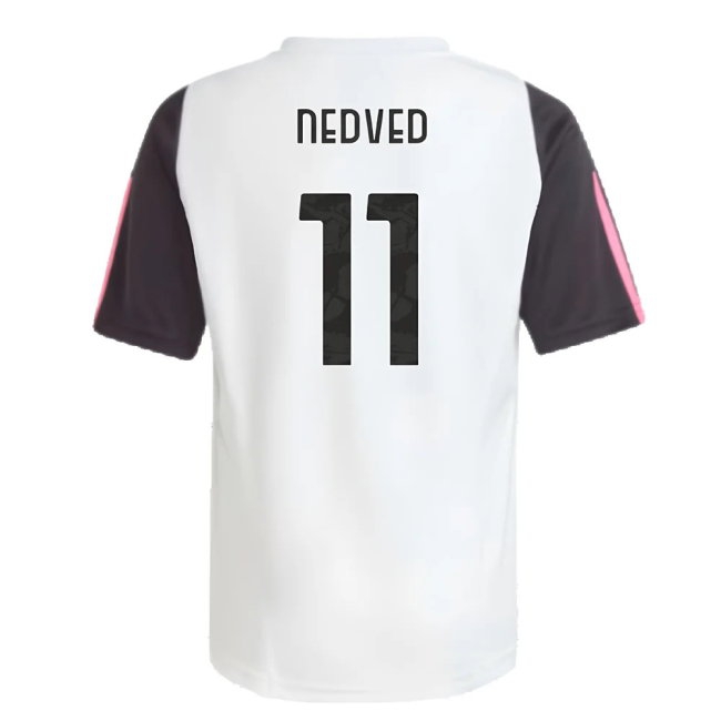 2023-2024 Juventus Training Shirt (White) - Kids (NEDVED 11) — Shop Online