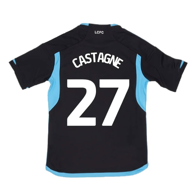 2023-2024 Leicester City Away Shirt (Kids) (Castagne 27) — Shop Online