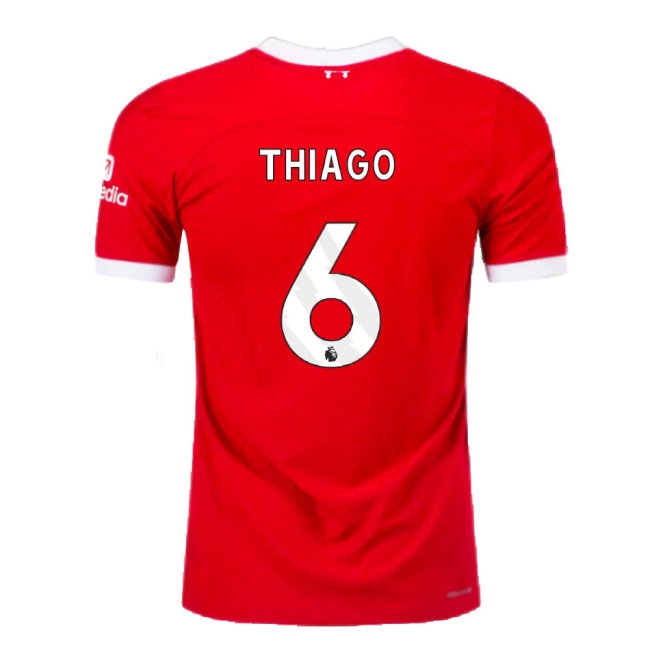 2023-2024 Liverpool Home Dri-Fit ADV Match Shirt (Thiago 6) — Shop Now