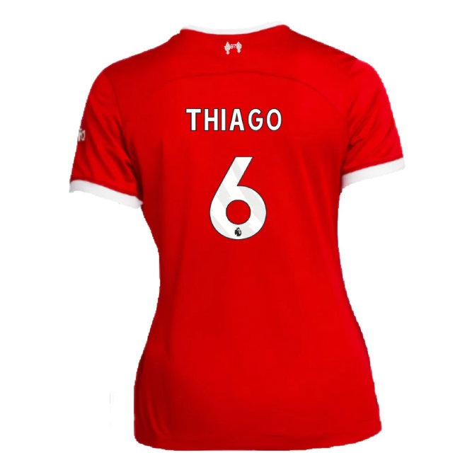 2023-2024 Liverpool Home Shirt (Ladies) (Thiago 6) — Buy Now