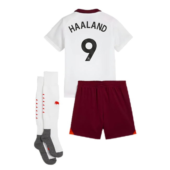 2023-2024 Man City Away Mini Kit (HAALAND 9) — Shop Now