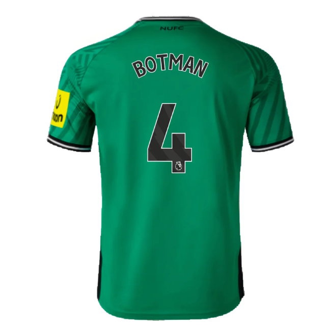 2023-2024 Newcastle United Away Shirt (Botman 4) — Shop Online