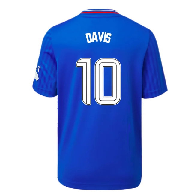 2023-2024 Rangers Home Shirt (Kids) (Davis 10) — Buy Online