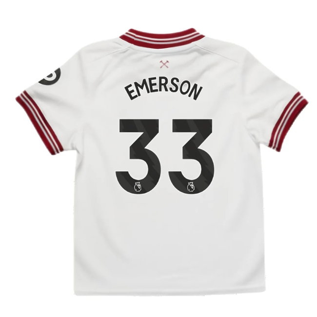 2023-2024 West Ham Away Infant Mini Kit (EMERSON 33) — Buy Now
