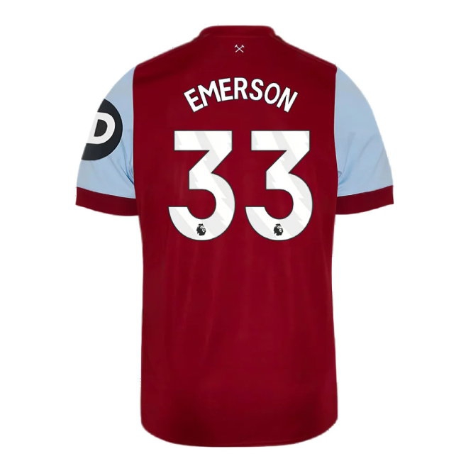 2023-2024 West Ham Home Shirt (Kids) (EMERSON 33) — Shop Now