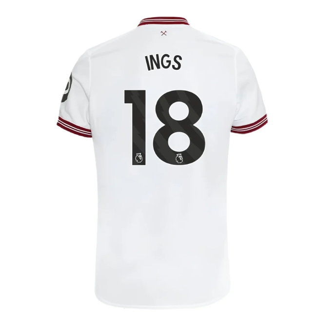 2023-2024 West Ham United Away Shirt (Kids) (INGS 18)