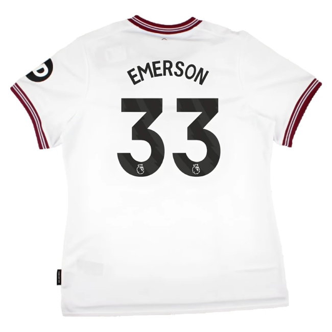 2023-2024 West Ham United Away Shirt (Ladies) (EMERSON 33) — Shop Now