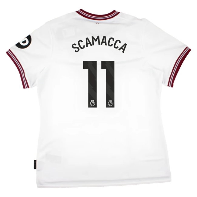 2023-2024 West Ham United Away Shirt (Ladies) (SCAMACCA 11) — Shop Online