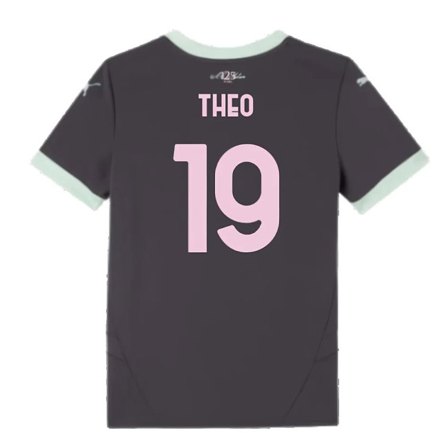 2024-2025 AC Milan Third Shirt (Kids) (Theo 19) — Shop Online