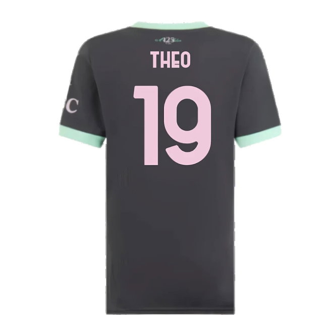 2024-2025 AC Milan Third Shirt (Womens) (Theo 19) — Shop Now