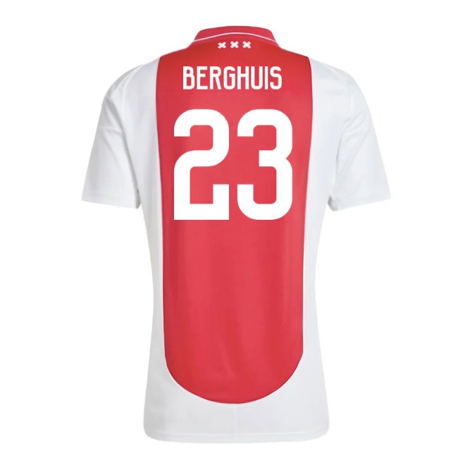 2024-2025 Ajax Home Shirt (Berghuis 23) — Buy Online