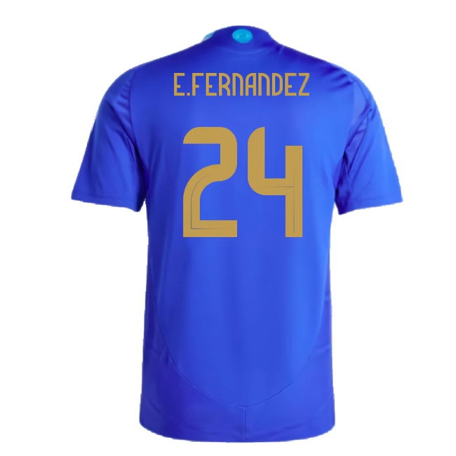 2024-2025 Argentina Player Version Away Shirt (E.FERNANDEZ 24) — Shop Online
