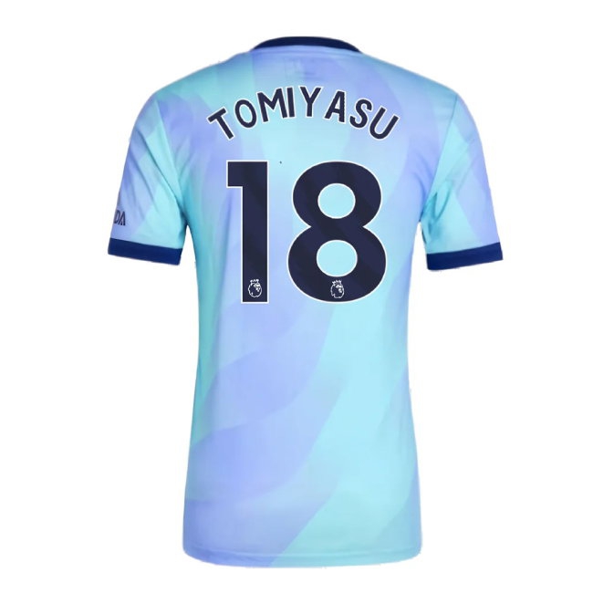 2024-2025 Arsenal Player Version Third Shirt (Tomiyasu 18) — Buy Online
