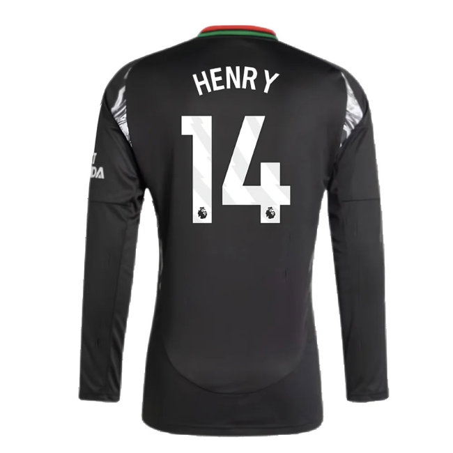 2024-2025 Arsenal Away Long Sleeve Shirt (Henry 14) — Shop Now