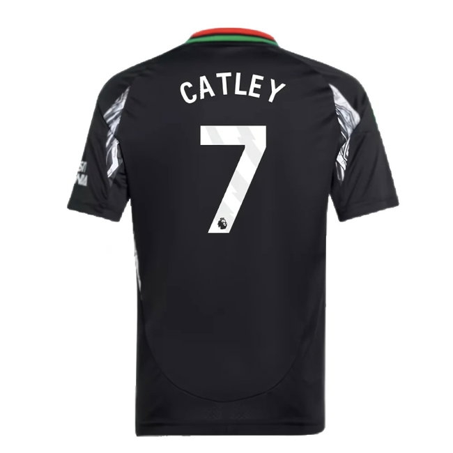 2024-2025 Arsenal Away Shirt (Kids) (Catley 7) — Shop Now
