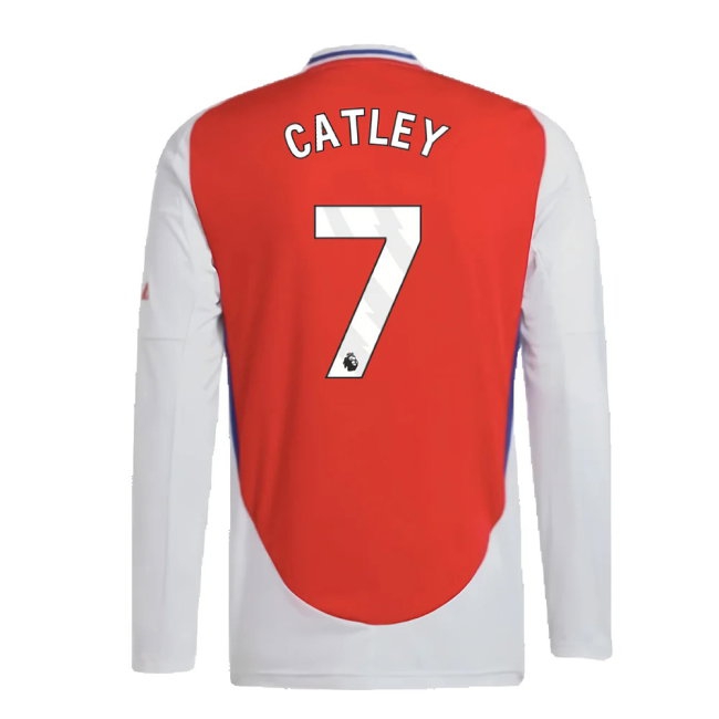 2024-2025 Arsenal Long Sleeve Home Shirt (Catley 7) — Buy Online