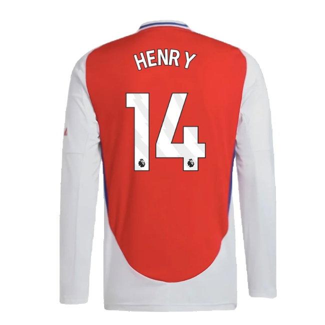 2024-2025 Arsenal Long Sleeve Home Shirt (Henry 14) — Shop Now