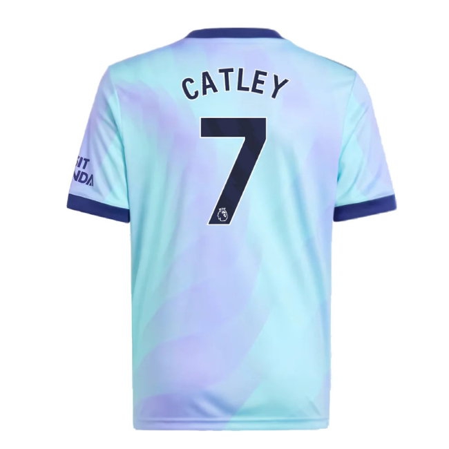 2024-2025 Arsenal Third Shirt (Kids) (Catley 7) — Shop Online