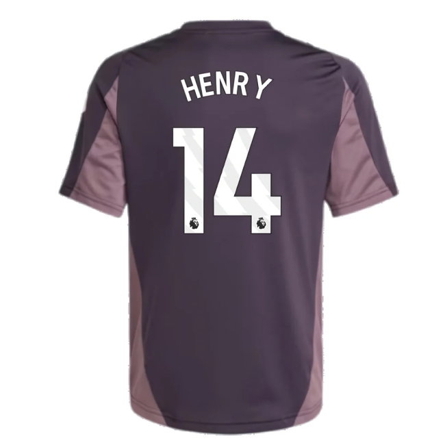 2024-2025 Arsenal Training Jersey (Aurora Black) - Kids (Henry 14) — Buy Now