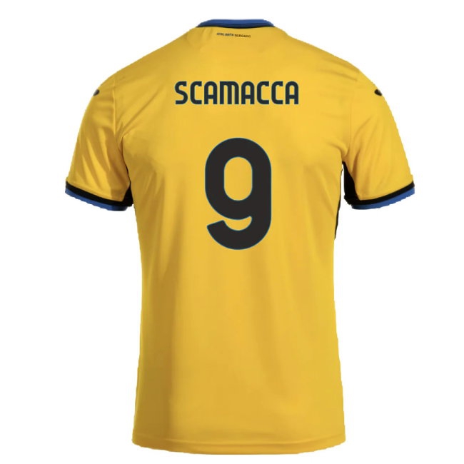 2024-2025 Atalanta Third Shirt (Scamacca 9) — Buy Online