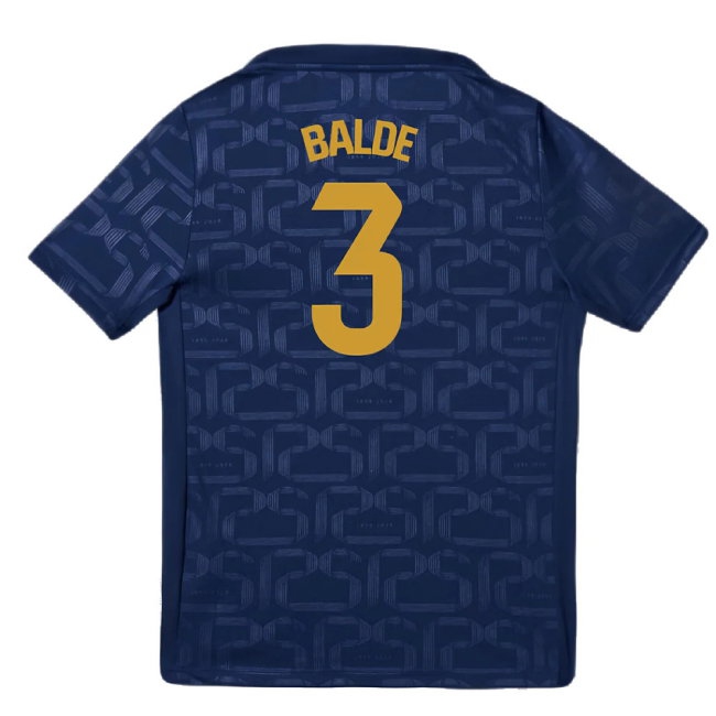 2024-2025 Barcelona Pre-Match Training Shirt (Navy) - Kids (Balde 3) — Buy Online