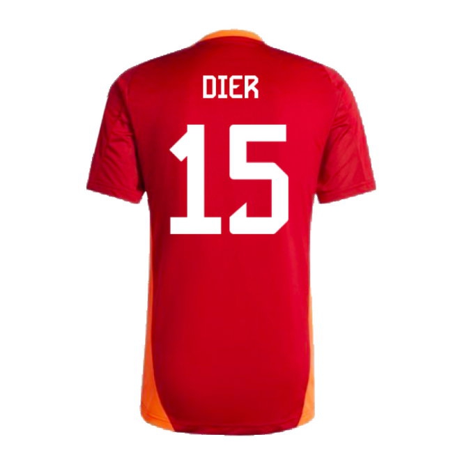 2024-2025 Bayern Munich Training Shirt (Red) (Dier 15) — Buy Now