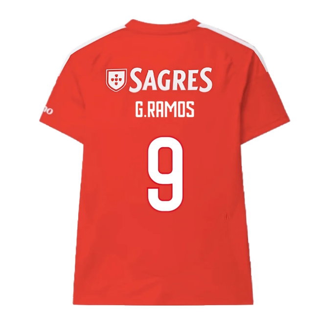 2024-2025 Benfica Home Shirt (G.Ramos 9) — Buy Now