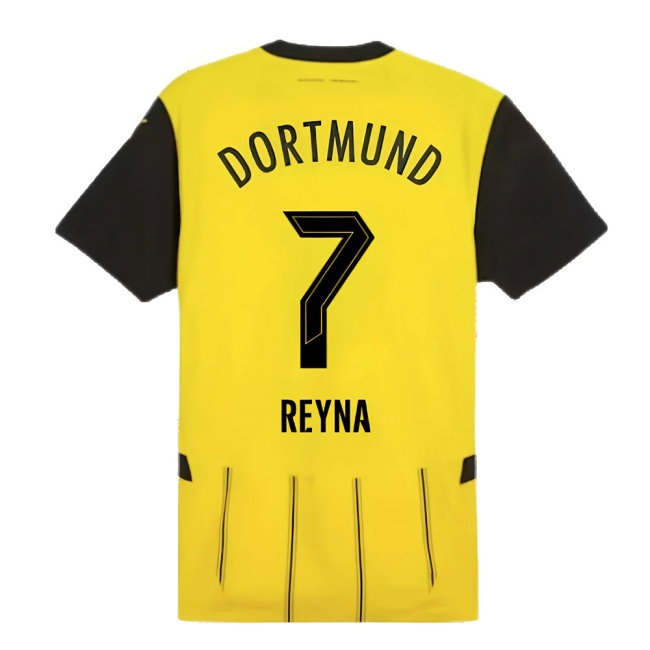 2024-2025 Borussia Dortmund Player Version Home Shirt (Reyna 7) — Buy Online