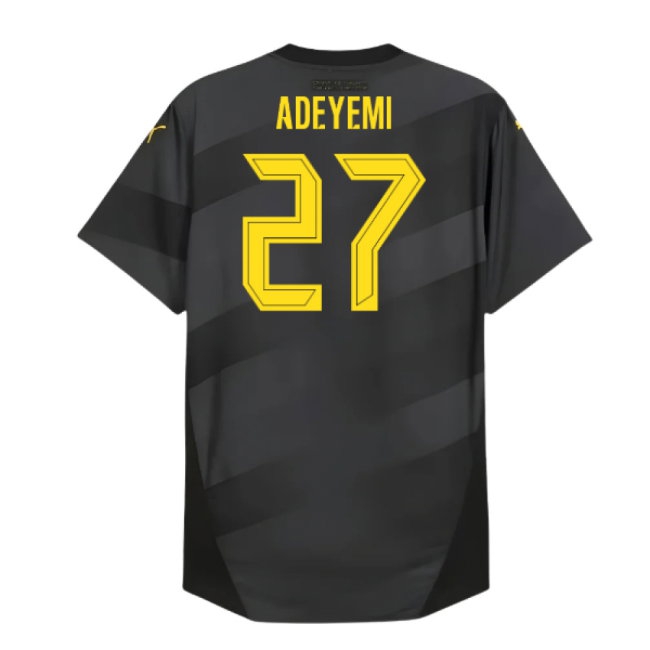 2024-2025 Borussia Dortmund Away Shirt (Ladies) (Adeyemi 27)