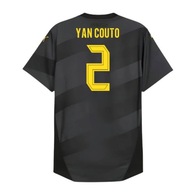2024-2025 Borussia Dortmund Away Shirt (Ladies) (Yan Couto 2)