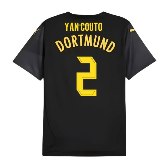 2024-2025 Borussia Dortmund Away Shirt (Yan Couto 2)