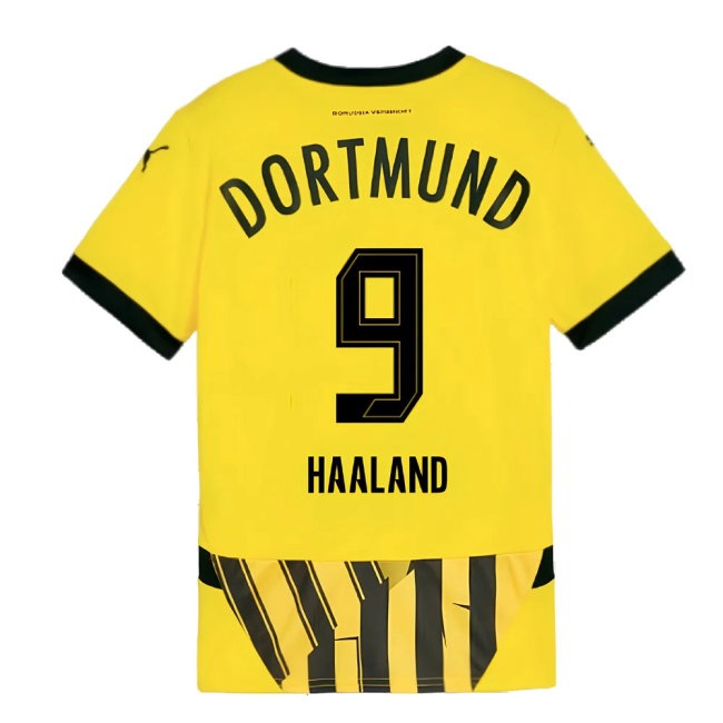 2024-2025 Borussia Dortmund Cup Shirt (Kids) (Haaland 9) — Buy Online