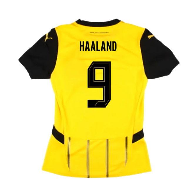2024-2025 Borussia Dortmund Home Shirt (Ladies) (Haaland 9) — Shop Online