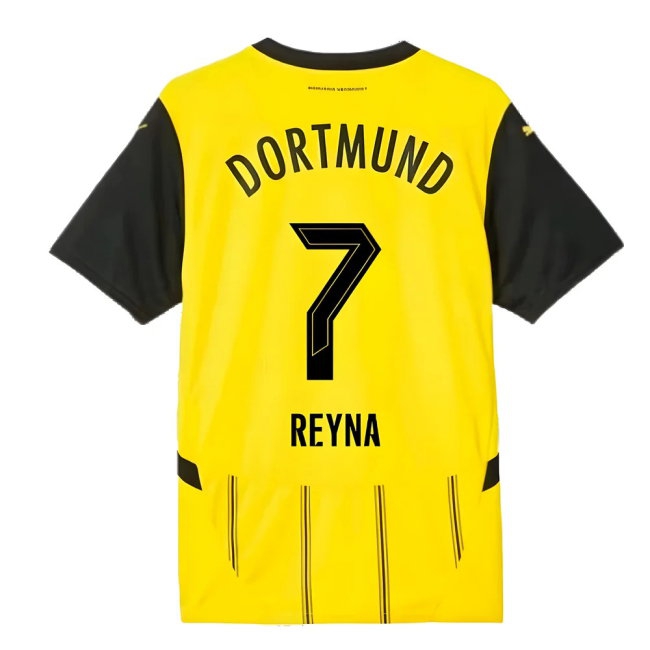 2024-2025 Borussia Dortmund Home Shirt (Reyna 7) — Buy Now
