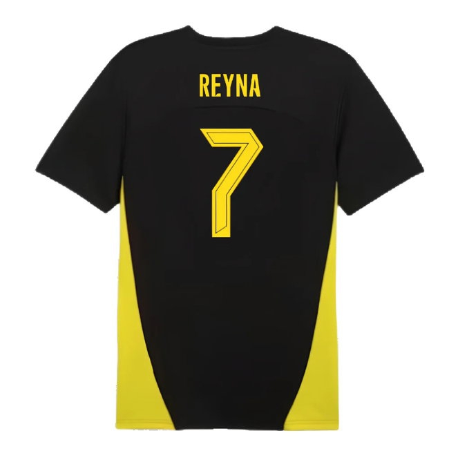 2024-2025 Borussia Dortmund Training Shirt (Black) (Reyna 7) — Buy Online