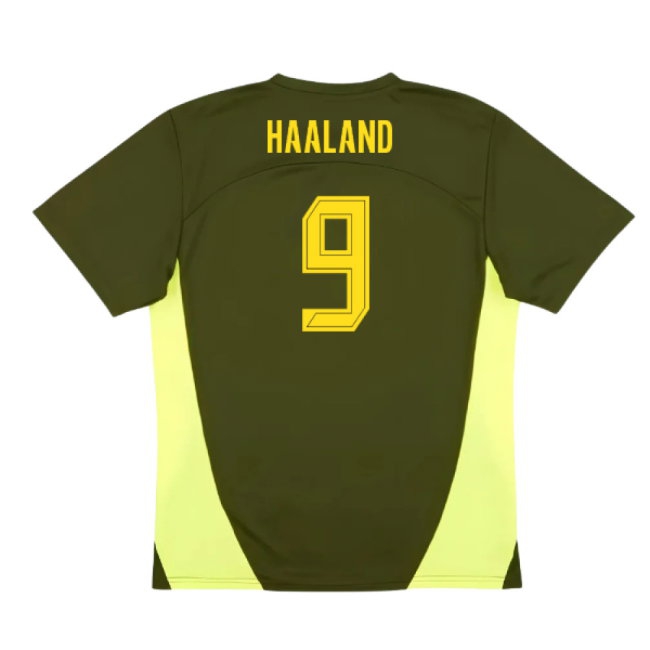 2024-2025 Borussia Dortmund Training Shirt (Myrtle) (Haaland 9) — Buy Now