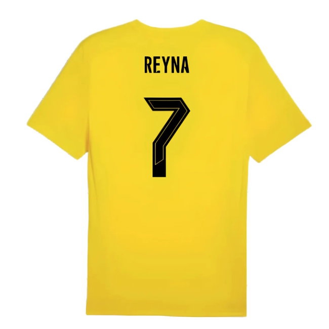 2024-2025 Borussia Dortmund Training Shirt (Yellow) (Reyna 7) — Buy Online