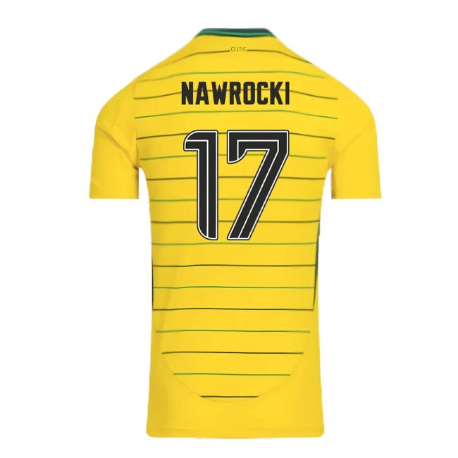 2024-2025 Celtic Away Shirt (No Sponsor) (Nawrocki 17) — Shop Now