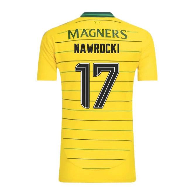 2024-2025 Celtic Away Shirt (Womens) (Nawrocki 17) — Buy Online