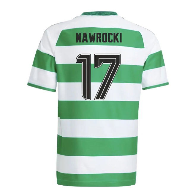 2024-2025 Celtic Home Shirt (Kids) (Nawrocki 17) — Buy Online